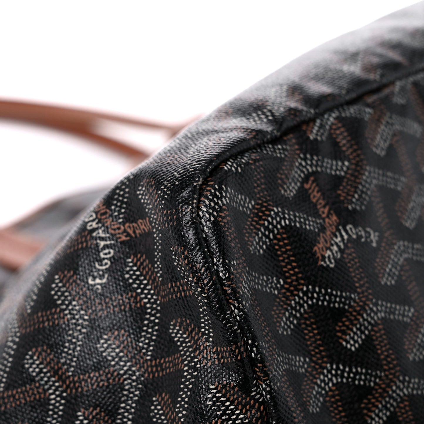 Goyardine Saint Louis PM Black Gold