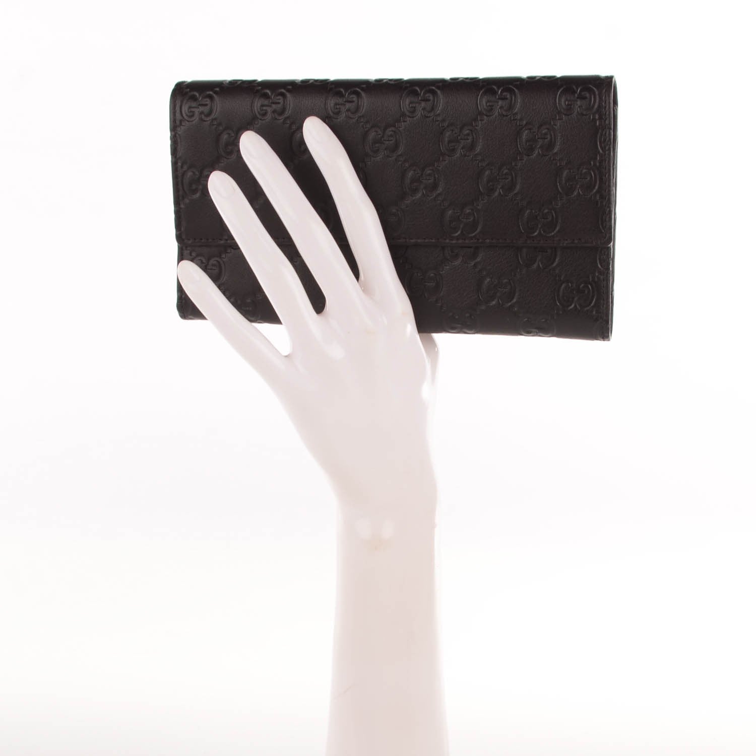 Gucci Guccissima Continental Flap Wallet Chocolate 2 of 7