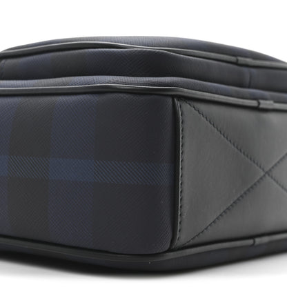 Burberry Canvas Check Paddy Messenger Navy Blue 8 of 9