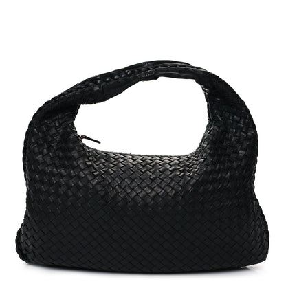 Bottega Veneta Nappa Intrecciato Medium Veneta Hobo Black 1 of 8