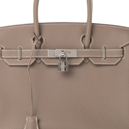 Hermes Togo Birkin 30 Etoupe 8 of 12