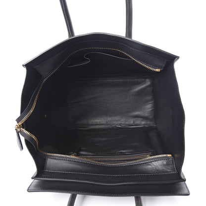 Celine Smooth Calfskin Mini Tri-Color Luggage Forest 5 of 10