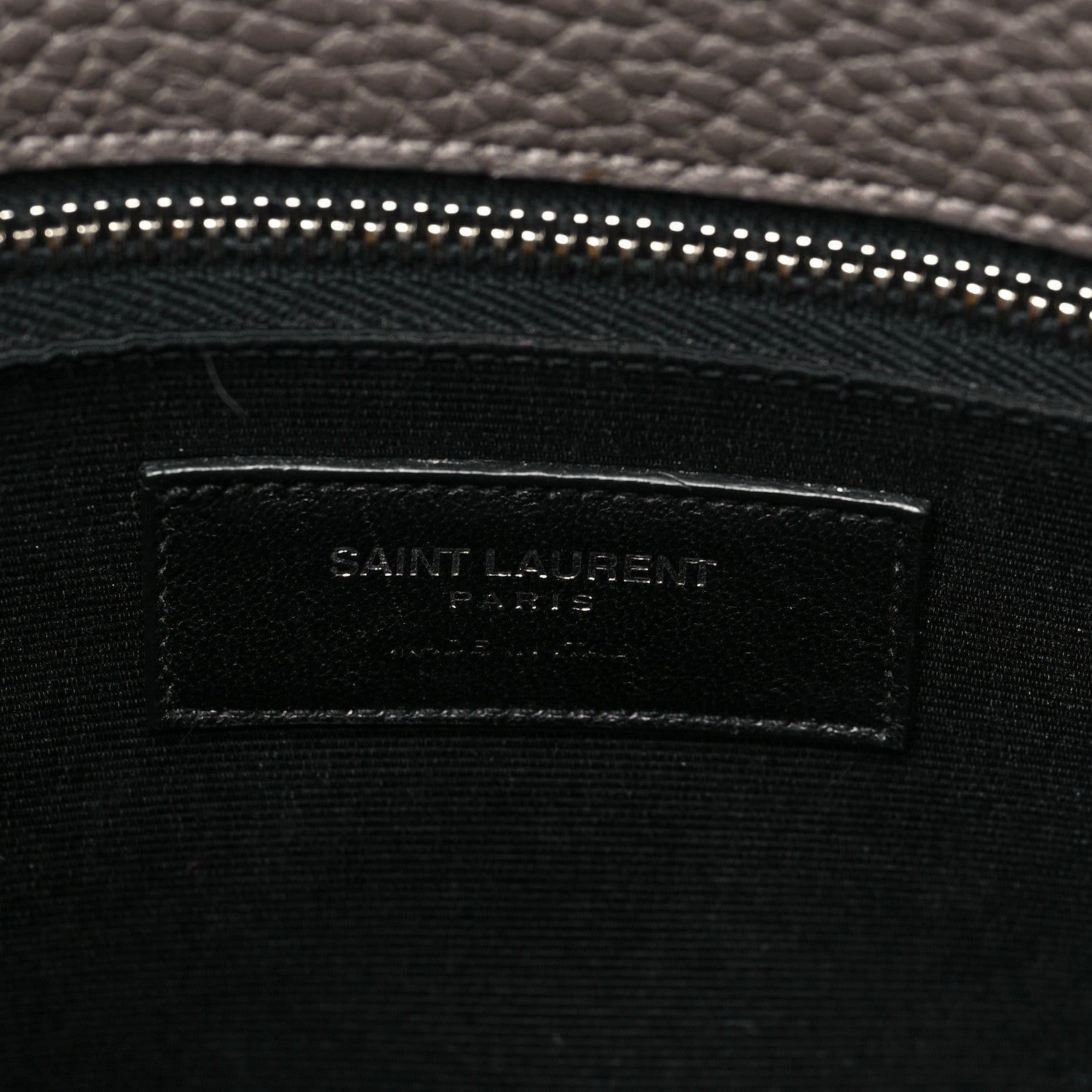 Saint Laurent Grained Calfskin Small Sac De Jour Fog 6 of 9