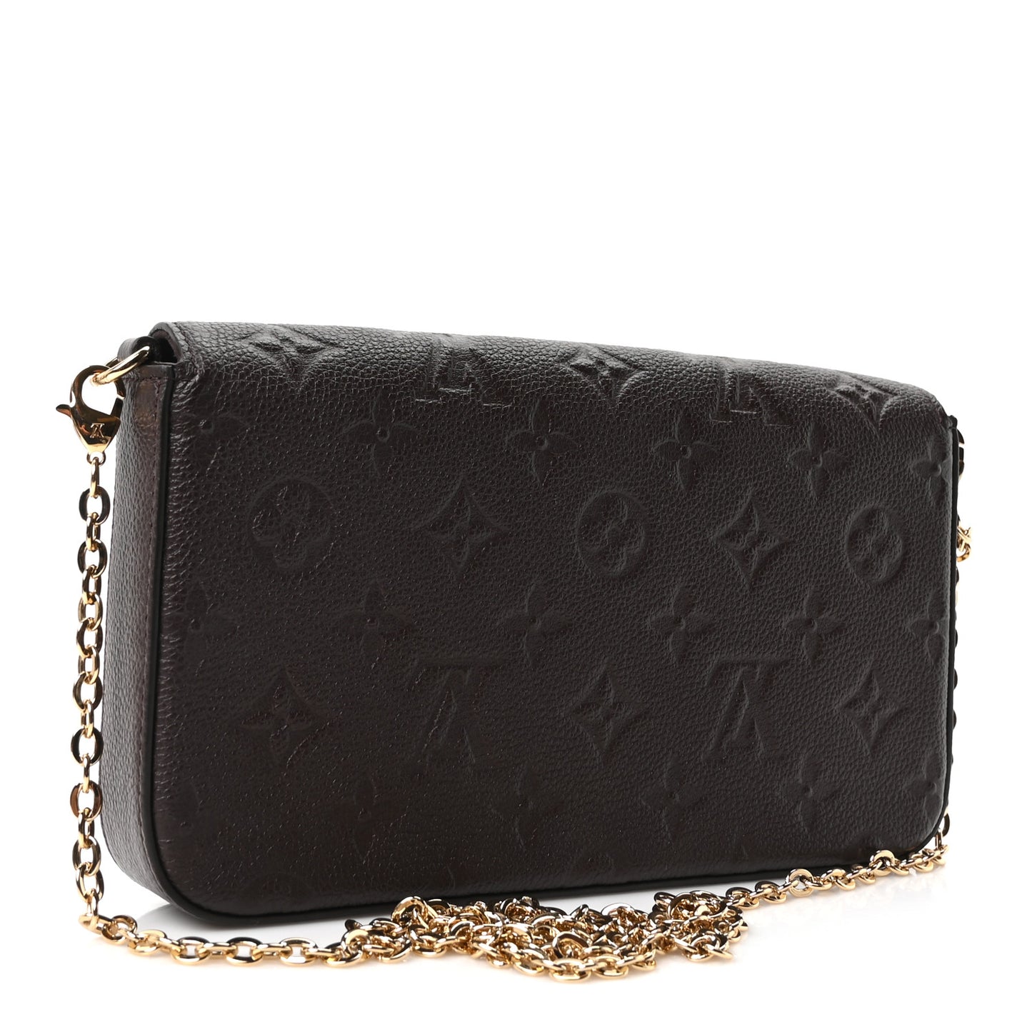 Empreinte Pochette Felicie Chain Wallet Chocolate