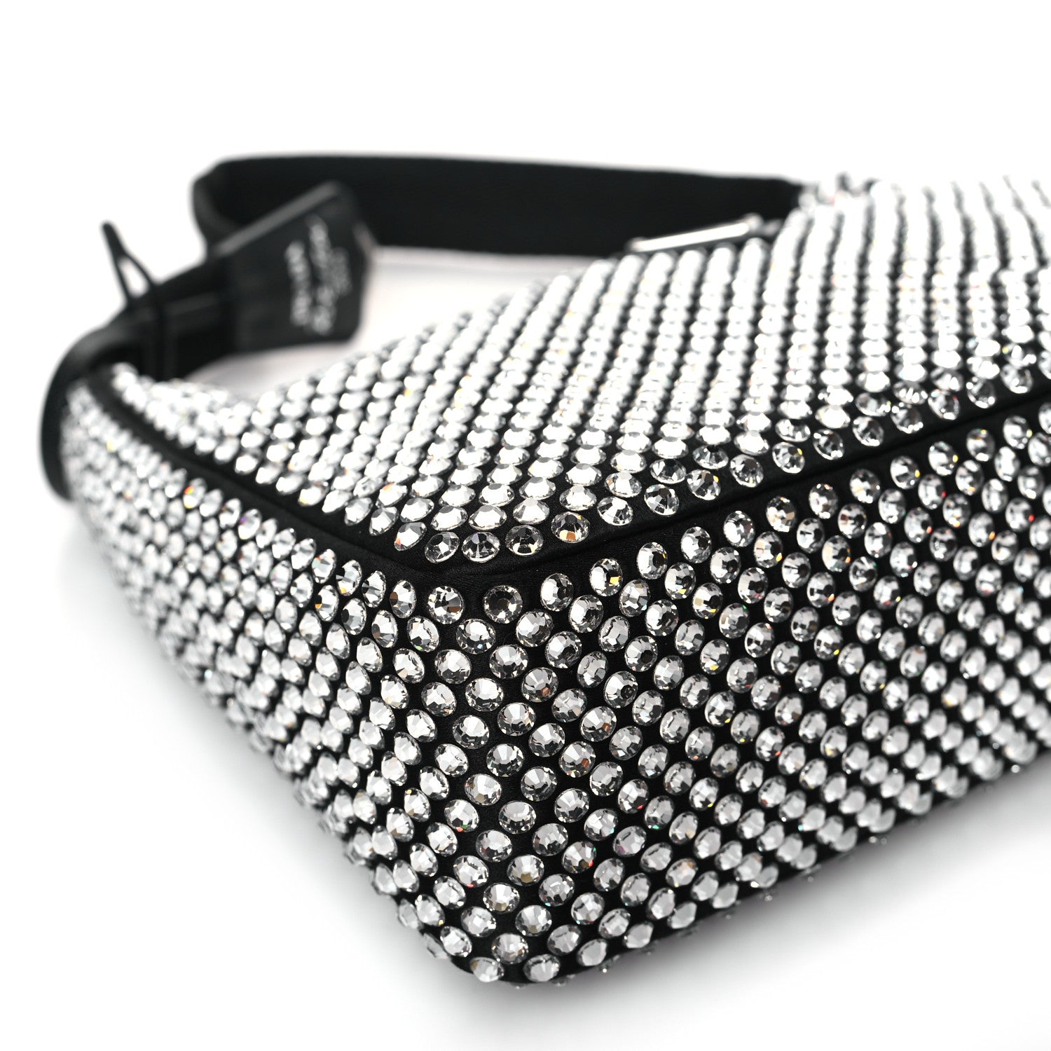 Prada Satin Crystal Mini Re-Edition 2000 Bag Cristal 6 of 7