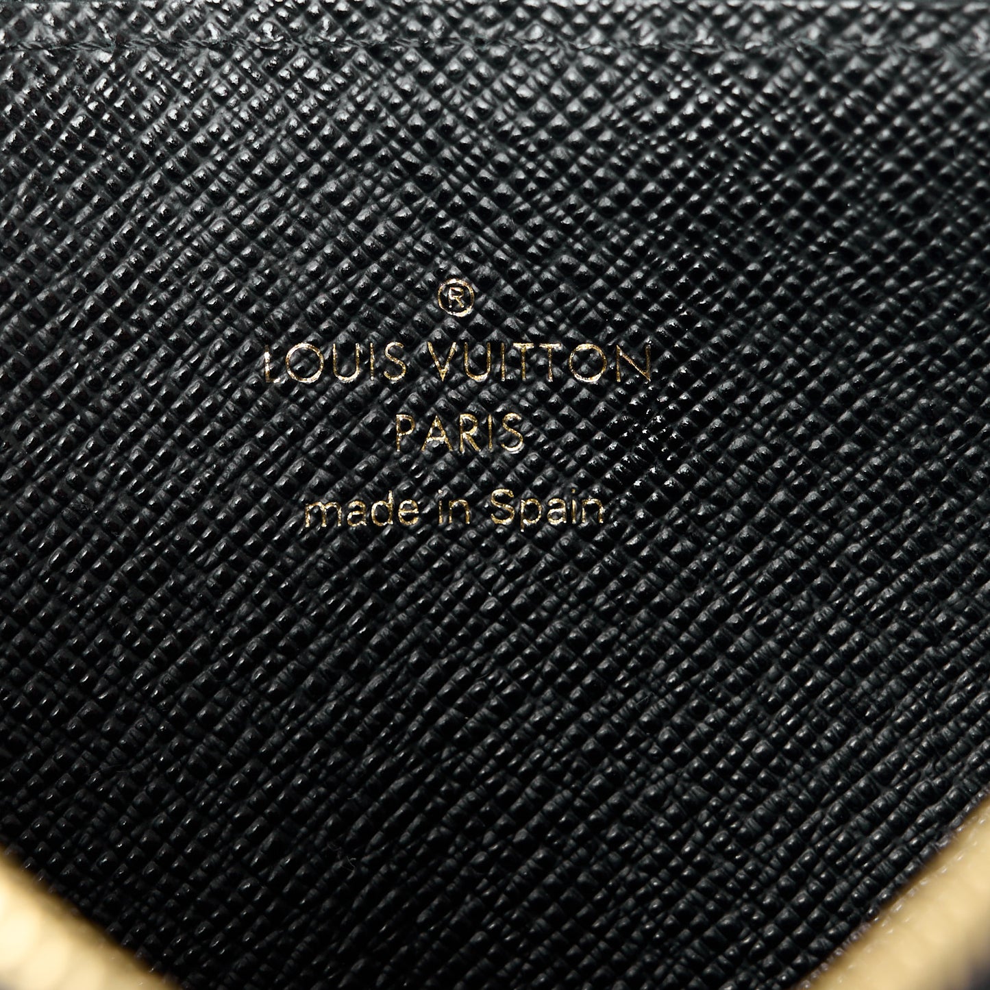 Monogram Slim Purse Black