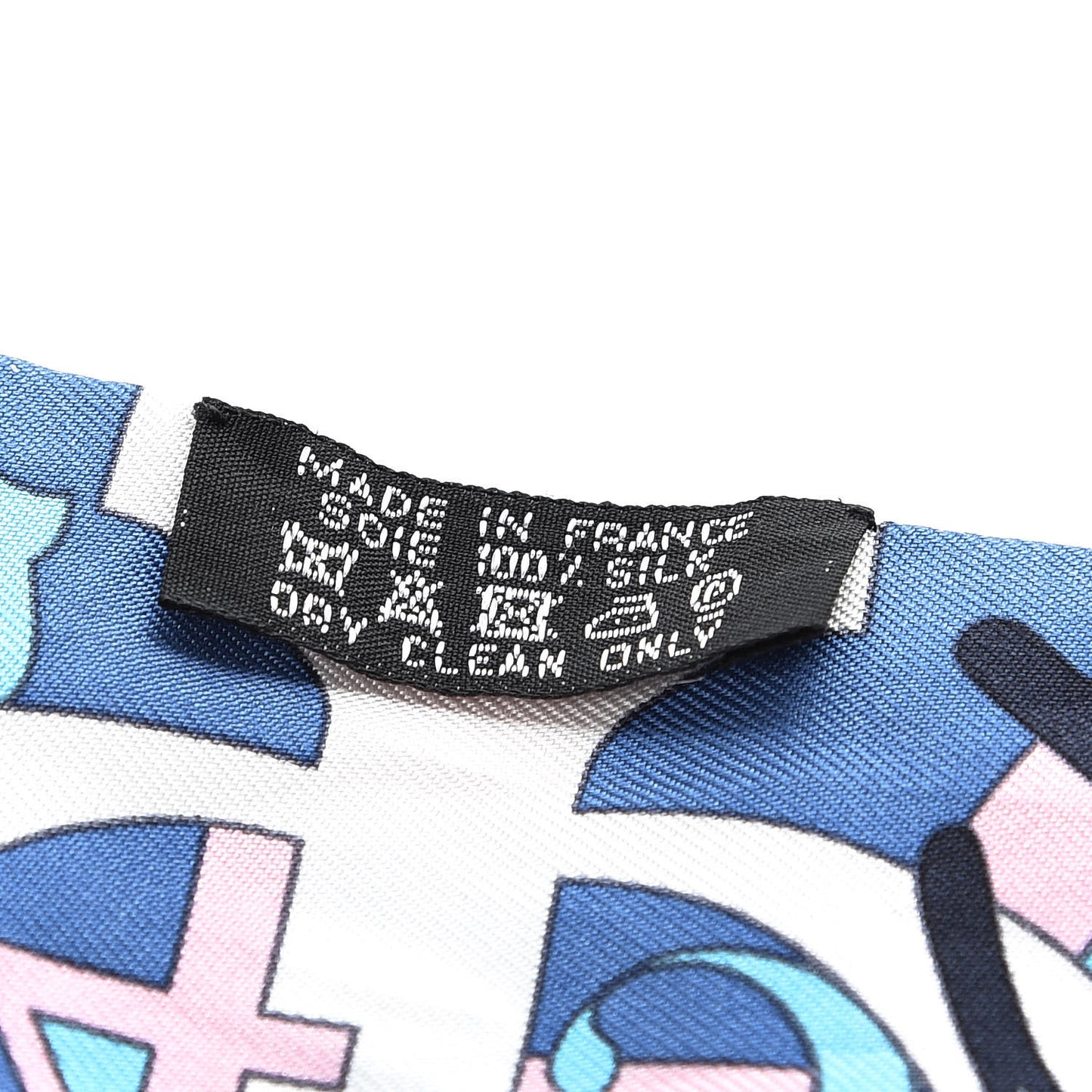 Silk Le Nombre D'Or Twilly Blue Jean Rose Pale Ciel