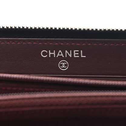 Chanel Caviar Quilted Medium Zip Around Wallet Black 6 of 11