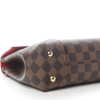 Louis Vuitton Damier Ebene Caissa Clutch Cherry 7 of 9