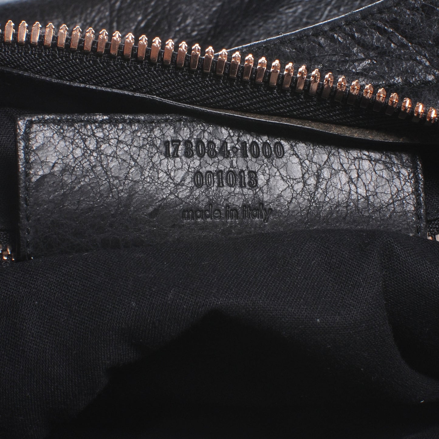 Agneau Giant 21 Rose Gold Hardware City Black