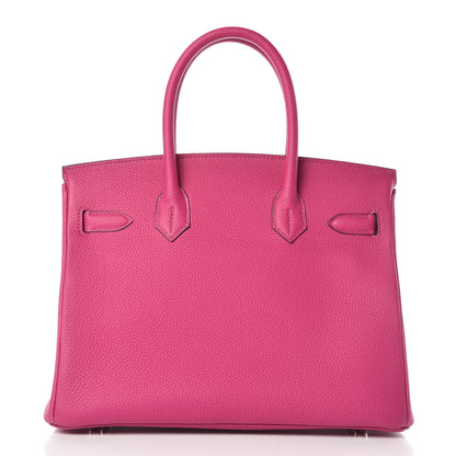 Hermes Togo Birkin 30 Rose Pourpre 4 of 32