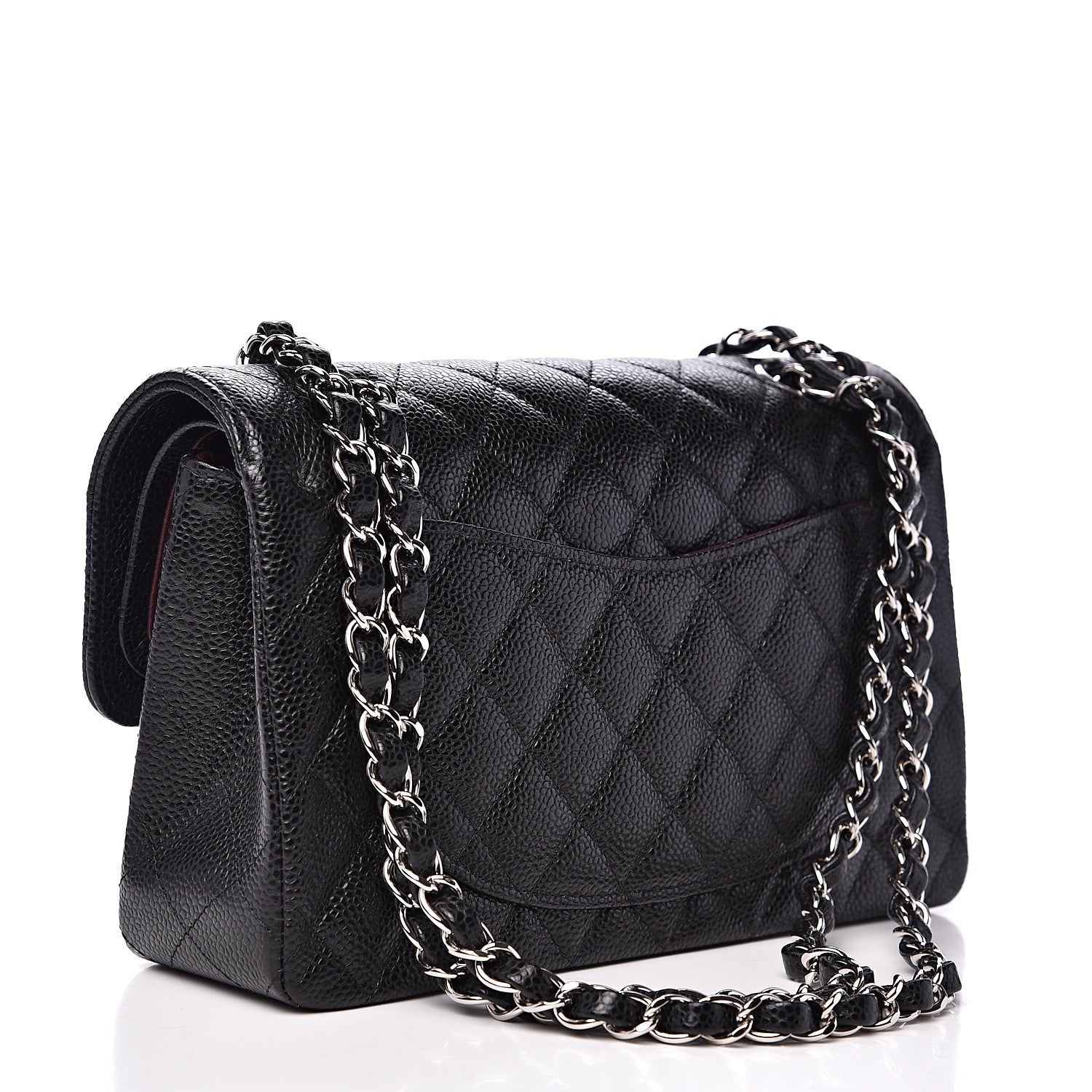 Chanel Caviar Quilted Small Double Flap Black 2 of 11