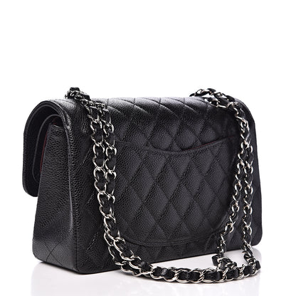 Chanel Caviar Quilted Small Double Flap Black 2 of 11