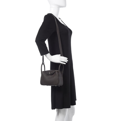 Hermes Taurillon Clemence Mini Lindy 20 Ebene 2 of 9