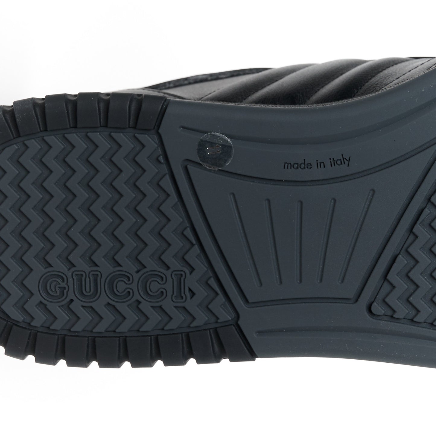 Sparrow Calfskin Mens Re-Web Sneakers 11 Black