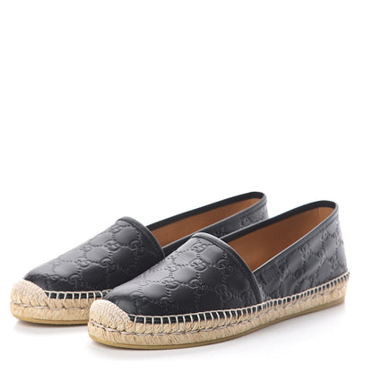 Gucci Guccissima Signature Espadrilles 41.5 Black 3 of 7