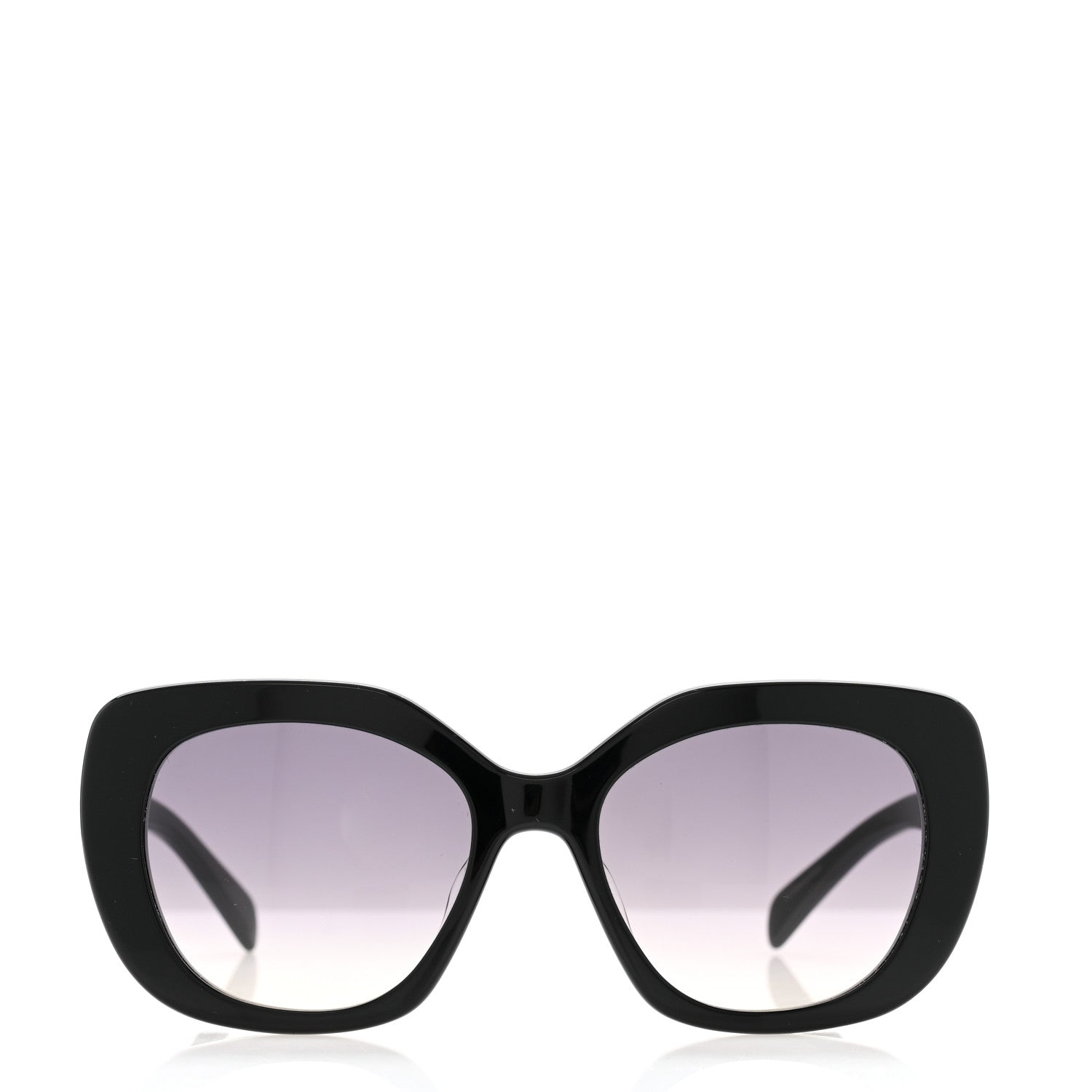 Celine Acetate Triomphe 01 Square Sunglasses CL 40226U Black 2 of 7