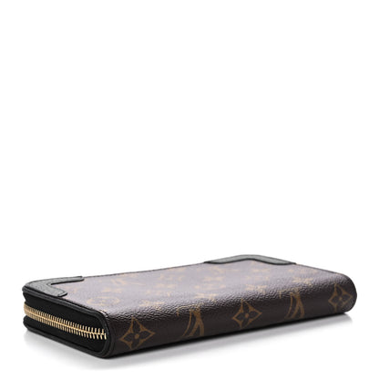 Louis Vuitton Monogram Zippy Retiro Wallet Black 4 of 9