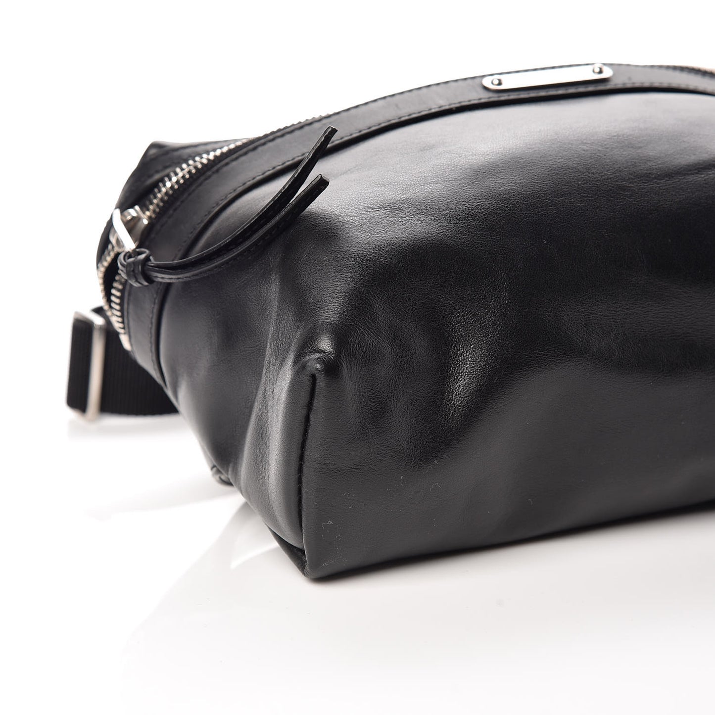 Calfskin City Belt Bag Black