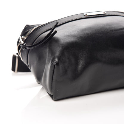 Saint Laurent Calfskin City Belt Bag Black 5 of 9