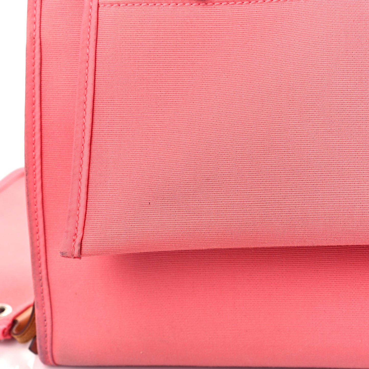 Vache Hunter Toile Herbag Zip 31 PM Rose Azalee Natural