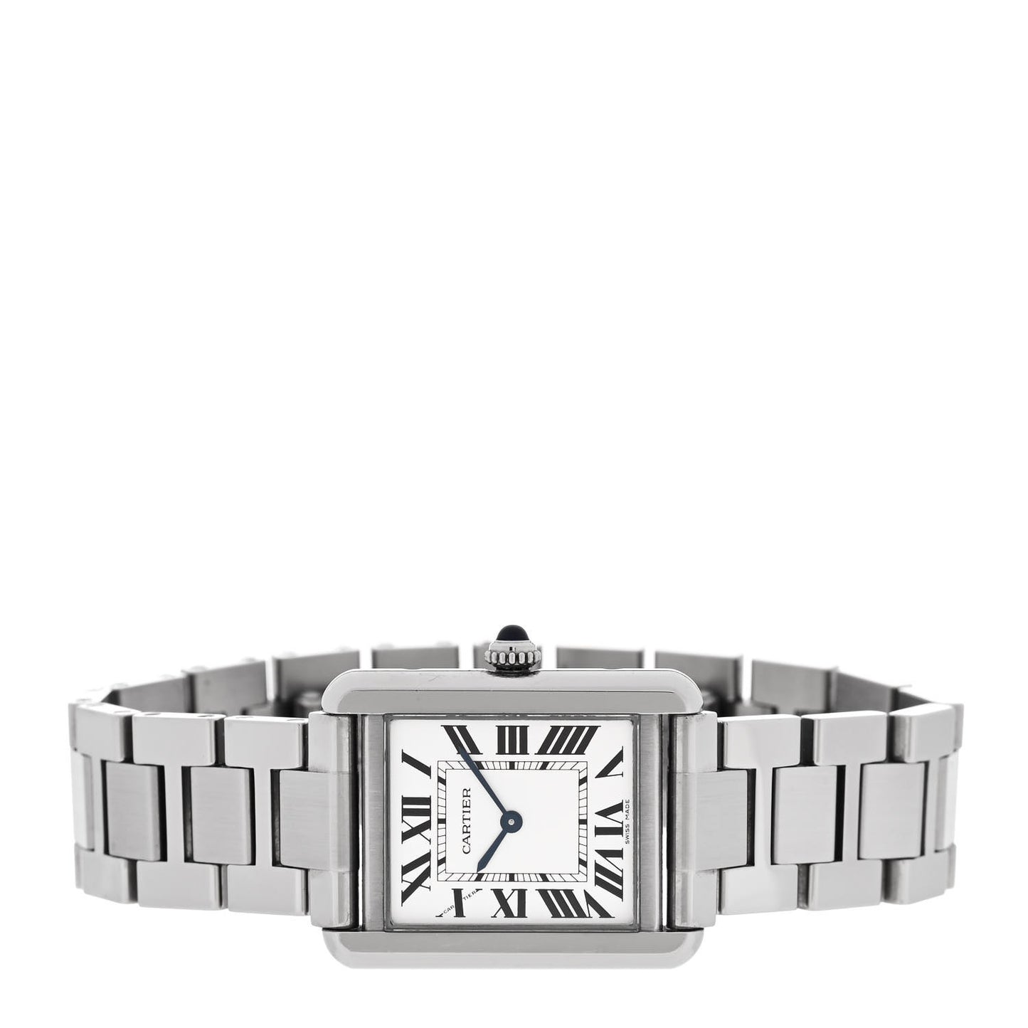 Stainless Steel 24mm Tank Solo Quartz Watch