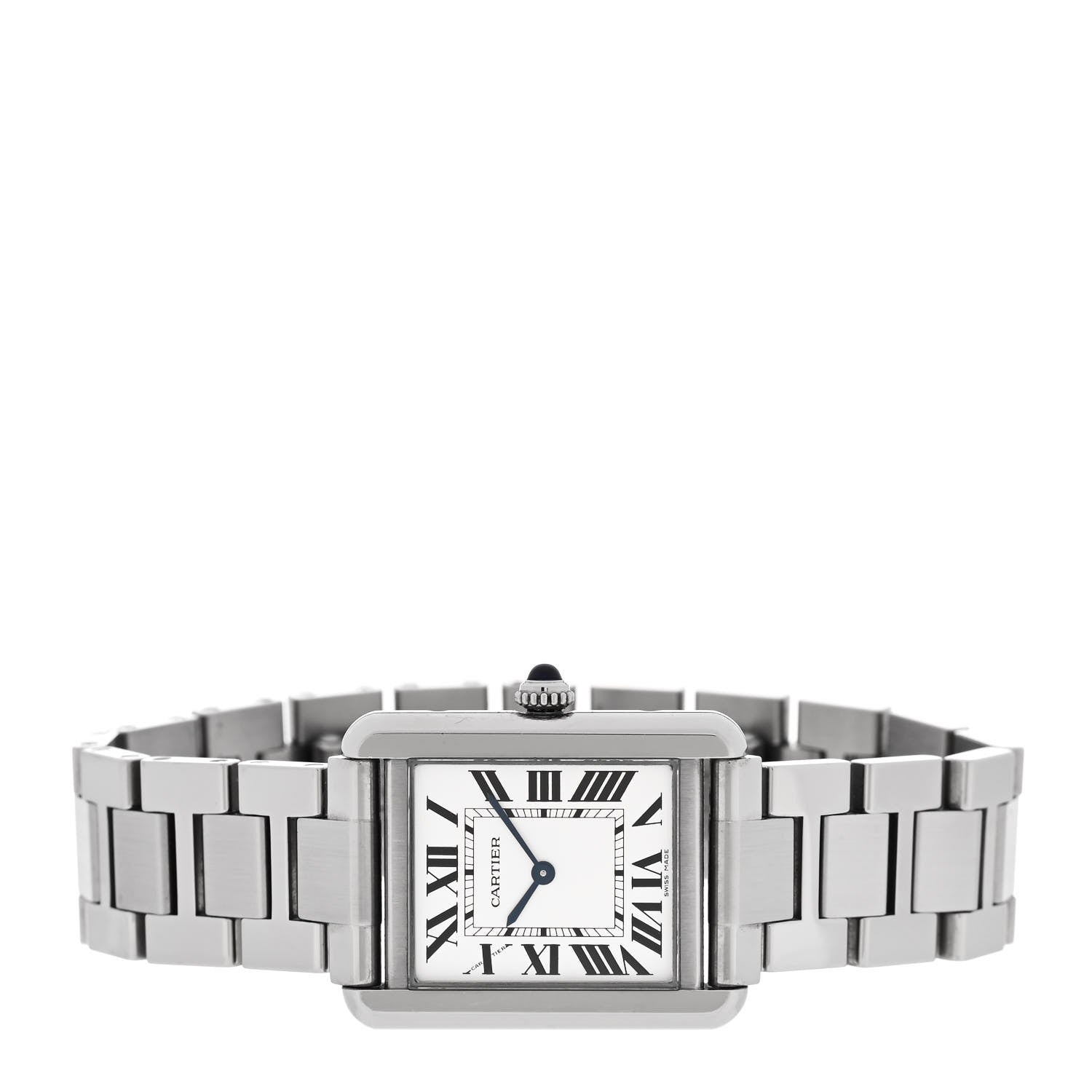 Cartier Stainless Steel 24mm Tank Solo Quartz Watch 2 of 6