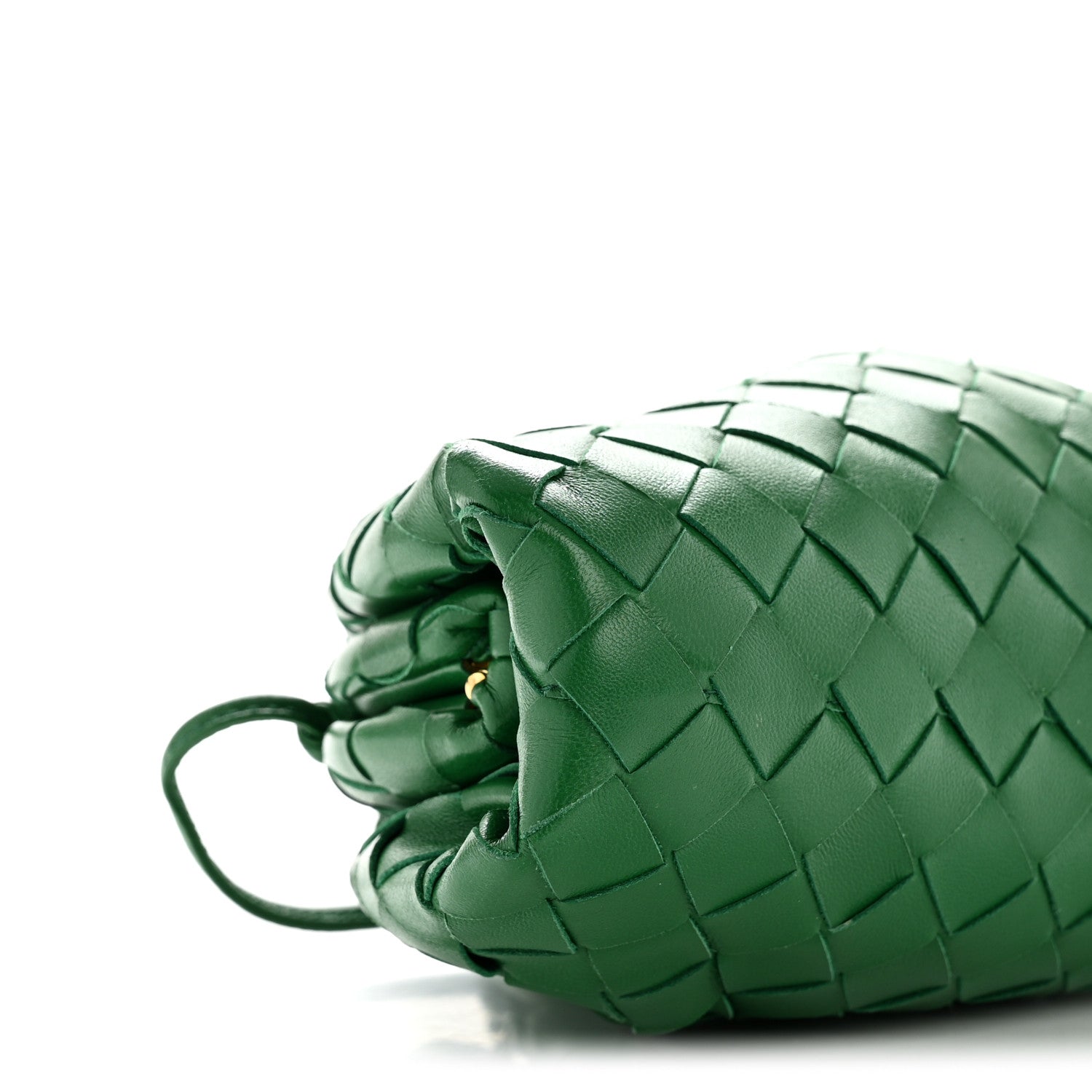 BOTTEGA VENETA The Pouch ミニ グリーン Bottega Veneta Nappa Intrecciato The Mini Pouch Racing Green