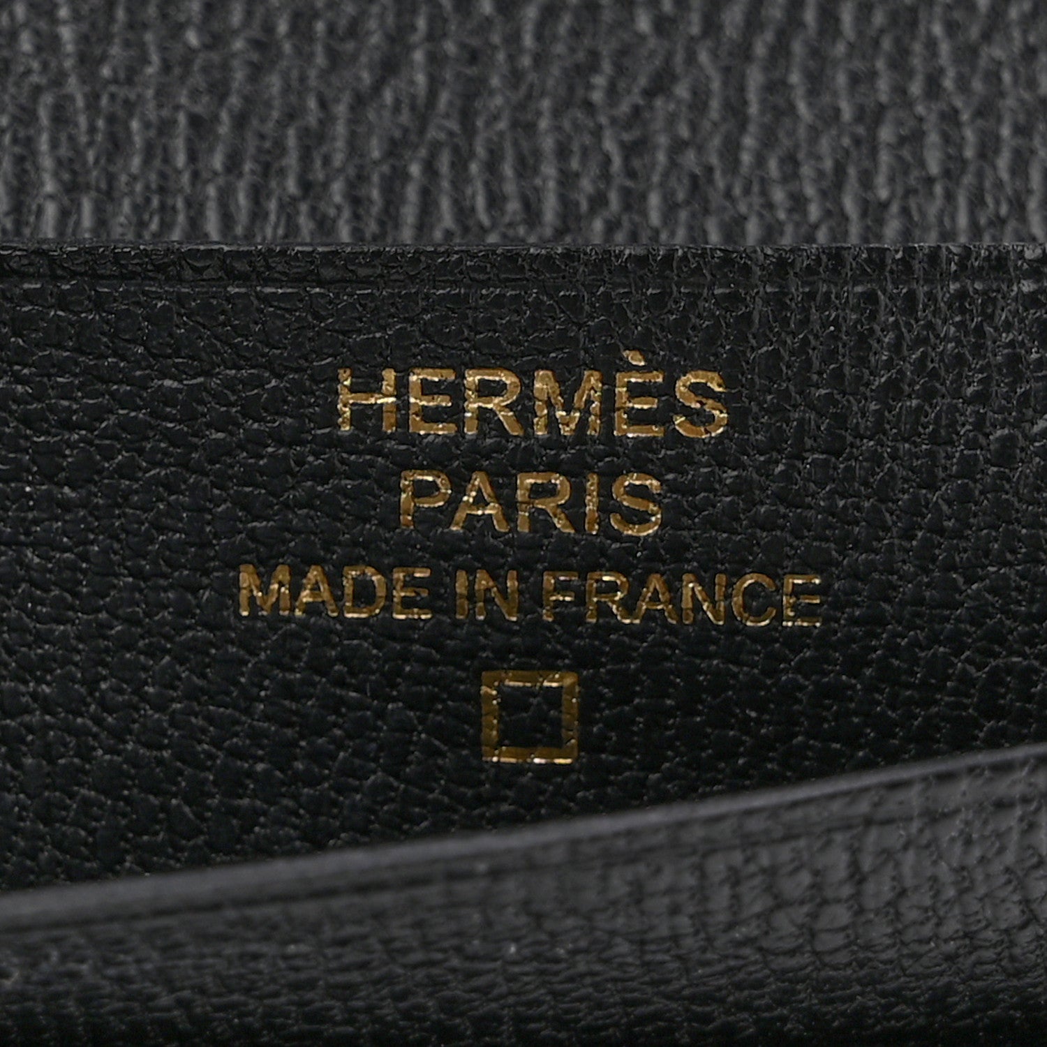 Hermes Matte Alligator Bearn Compact Wallet Black 6 of 9