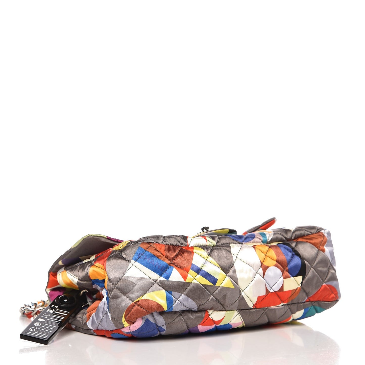 Nylon Printed Small Coco Color Flap Multicolor