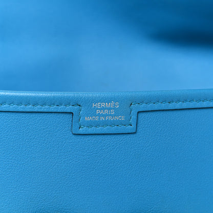 Hermes Swift Jige Elan 29 Clutch Turquoise 6 of 8