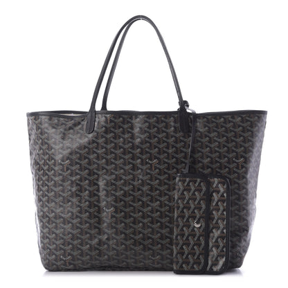 Goyard Goyardine Saint Louis GM Black 1 of 8