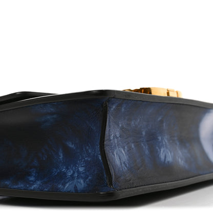 Christian Dior Box Calfskin Tie Dye 30 Montaigne Flap Bag Multicolor 8 of 9