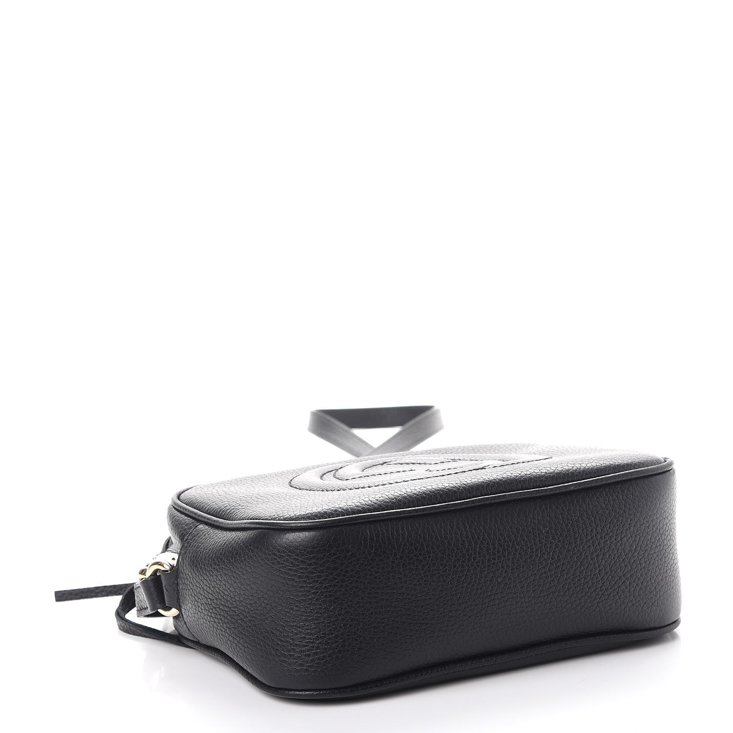 Gucci Pebbled Calfskin Small Soho Disco Bag Black 4 of 8
