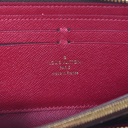Louis Vuitton Monogram Clemence Wallet Fuchsia 6 of 7