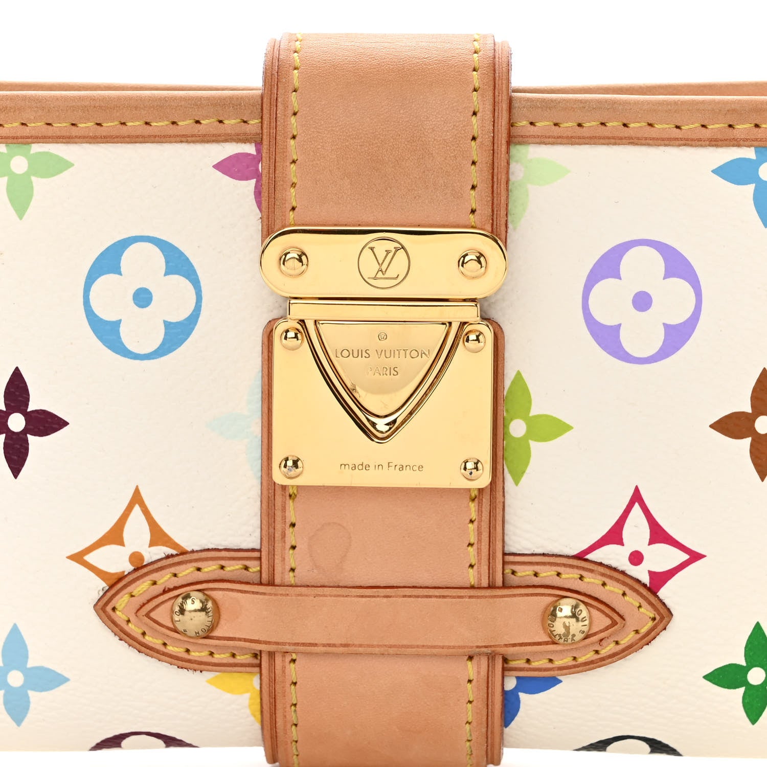 Louis Vuitton Monogram Multicolor Shirley White 7 of 10