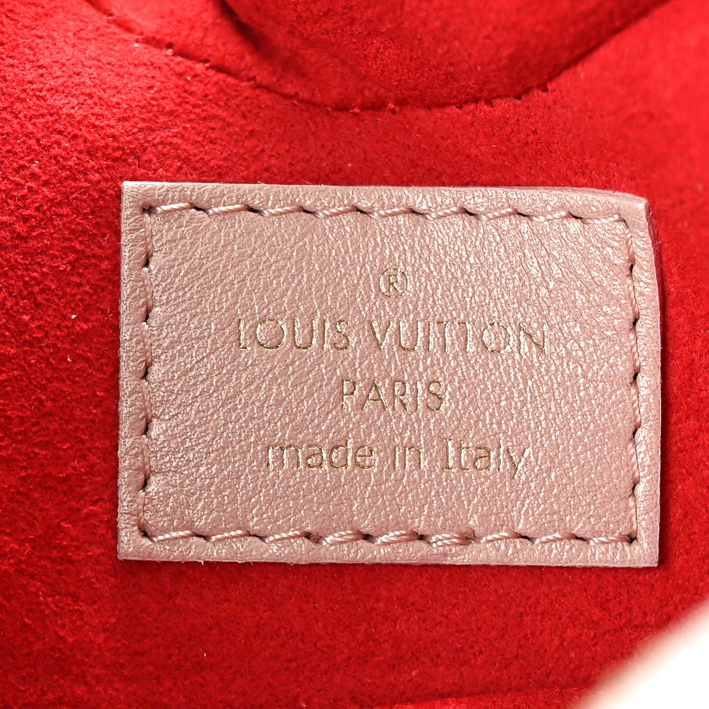 Lambskin Embossed Monogram Fall In Love Sac Coeur Light Pink
