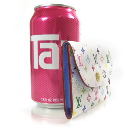 Louis Vuitton Monogram Multicolor Business Card Holder White 3 of 7