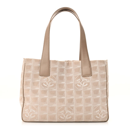 Chanel Nylon Medium Travel Tote Beige 1 of 10
