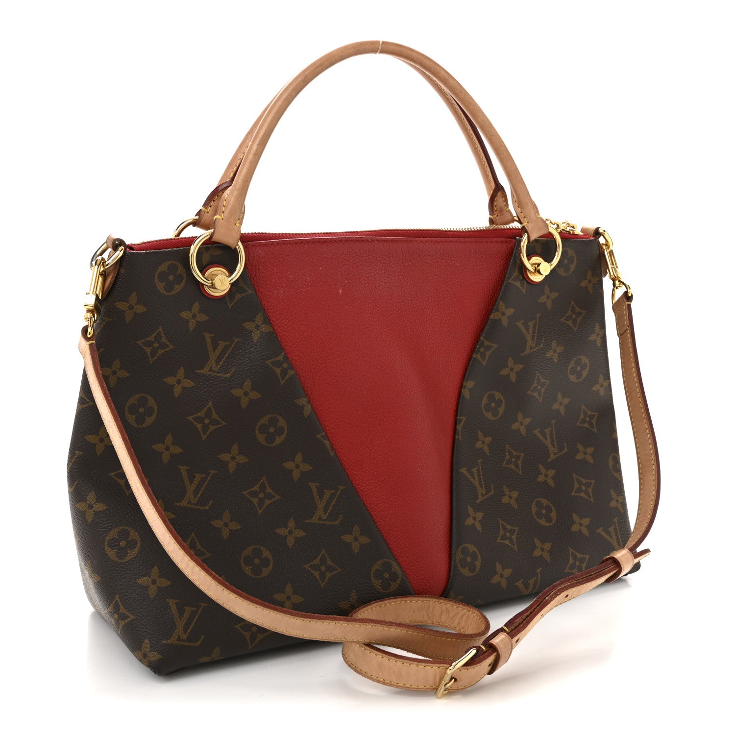 Louis Vuitton Monogram V Tote MM Cherry 3 of 11