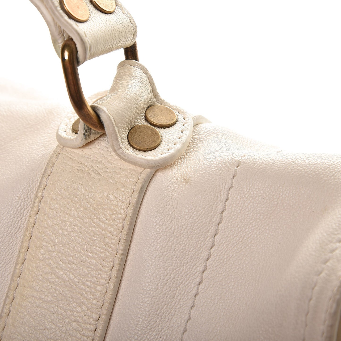 Lambskin Large PS1 Satchel Ivory