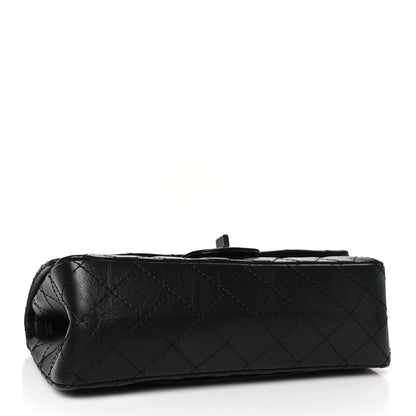 Chanel Aged Calfskin Quilted 2.55 Reissue 225 Flap Black 4 of 10