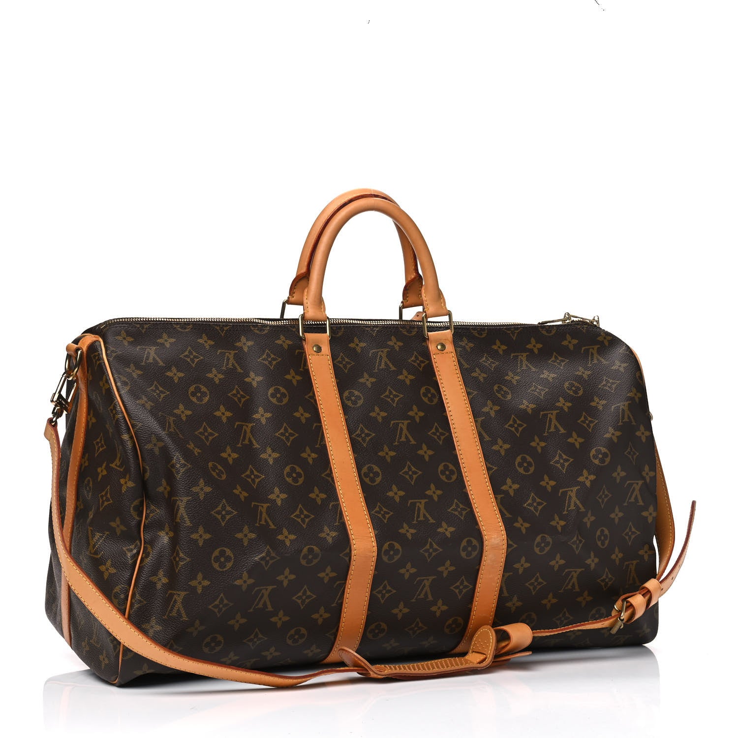 Louis Vuitton Monogram Keepall Bandouliere 55 2 of 14