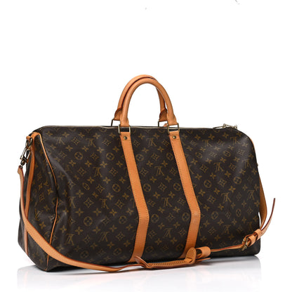 Louis Vuitton Monogram Keepall Bandouliere 55 2 of 14