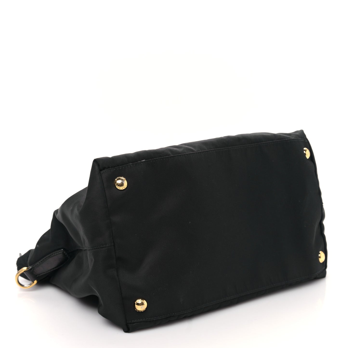Saffiano Tessuto Nylon Tote Black