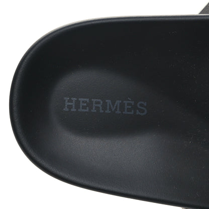 Hermes Calfskin Womens Chypre Sandals 37 White 8 of 8
