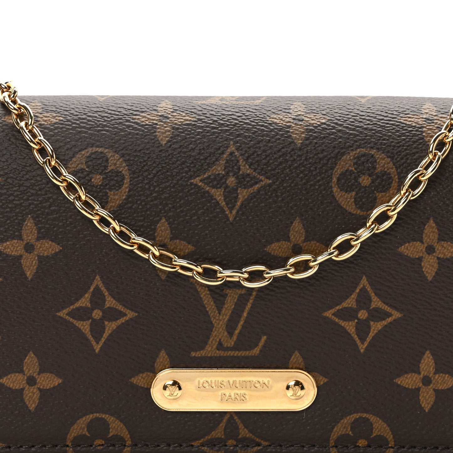 Monogram Lily Wallet On Chain