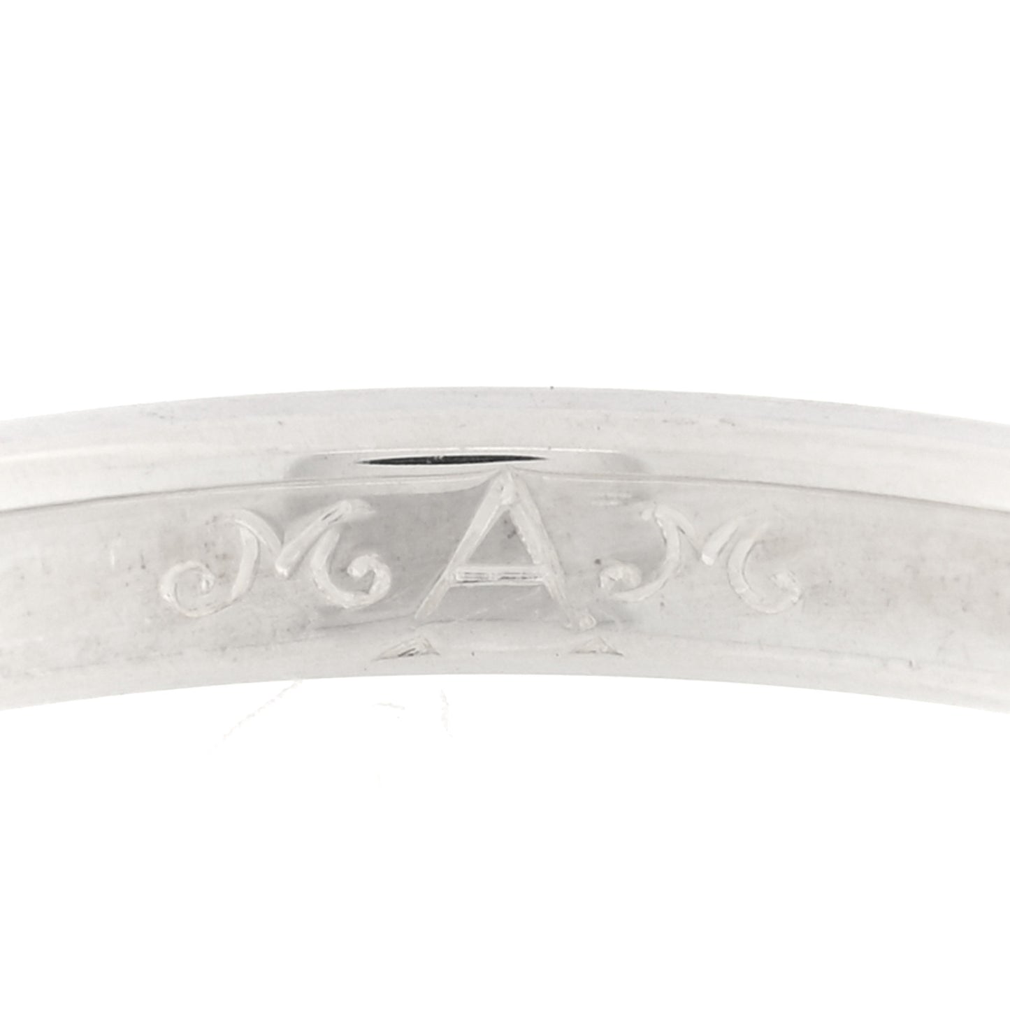 Elsa Peretti Sterling Silver Diamond Band Ring 67 11.75