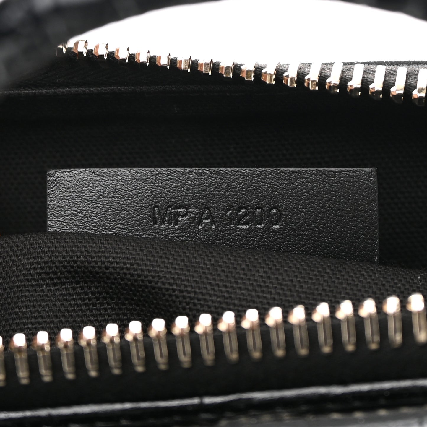 Calfskin Crocodile Embossed Small Antigona Black