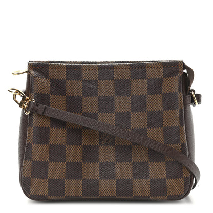 Louis Vuitton Damier Ebene Trousse Make Up Bag Pochette 1 of 9